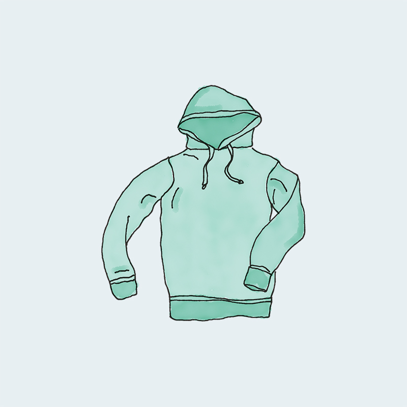 Hoodie - Green Hoodie - Green